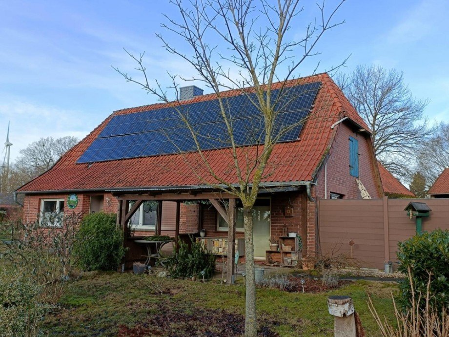 Aussen Einfamilienhaus Borstel / Campen