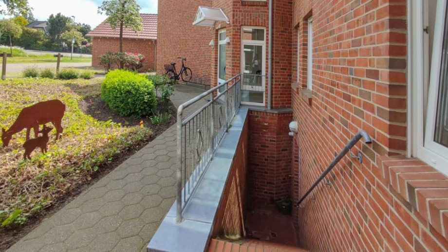 Treppe zum Fahrradraum Etagenwohnung Sulingen