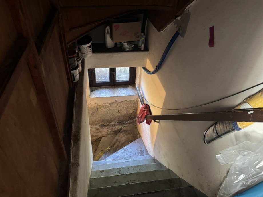 Kellertreppe Einfamilienhaus Scholen