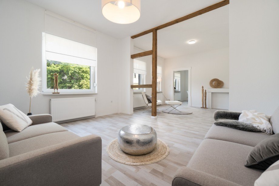 4 Wohnzimmer (3) Zweifamilienhaus L�hne / Gohfeld