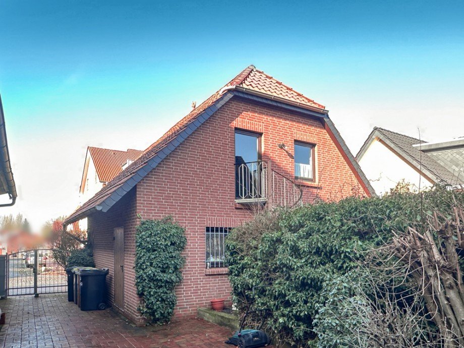 Garagen hintere Ansicht Zweifamilienhaus Sulingen