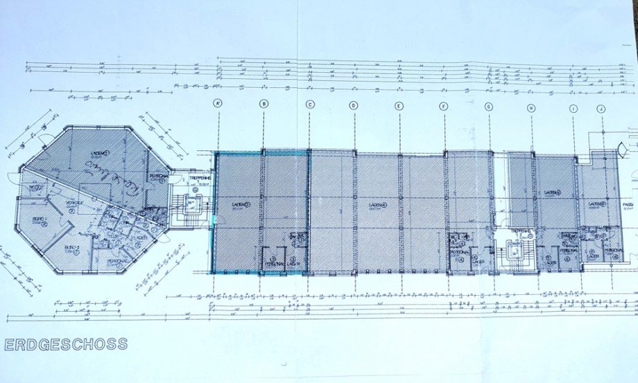 Grundriss Geb�ude Einzelhandel Sulingen