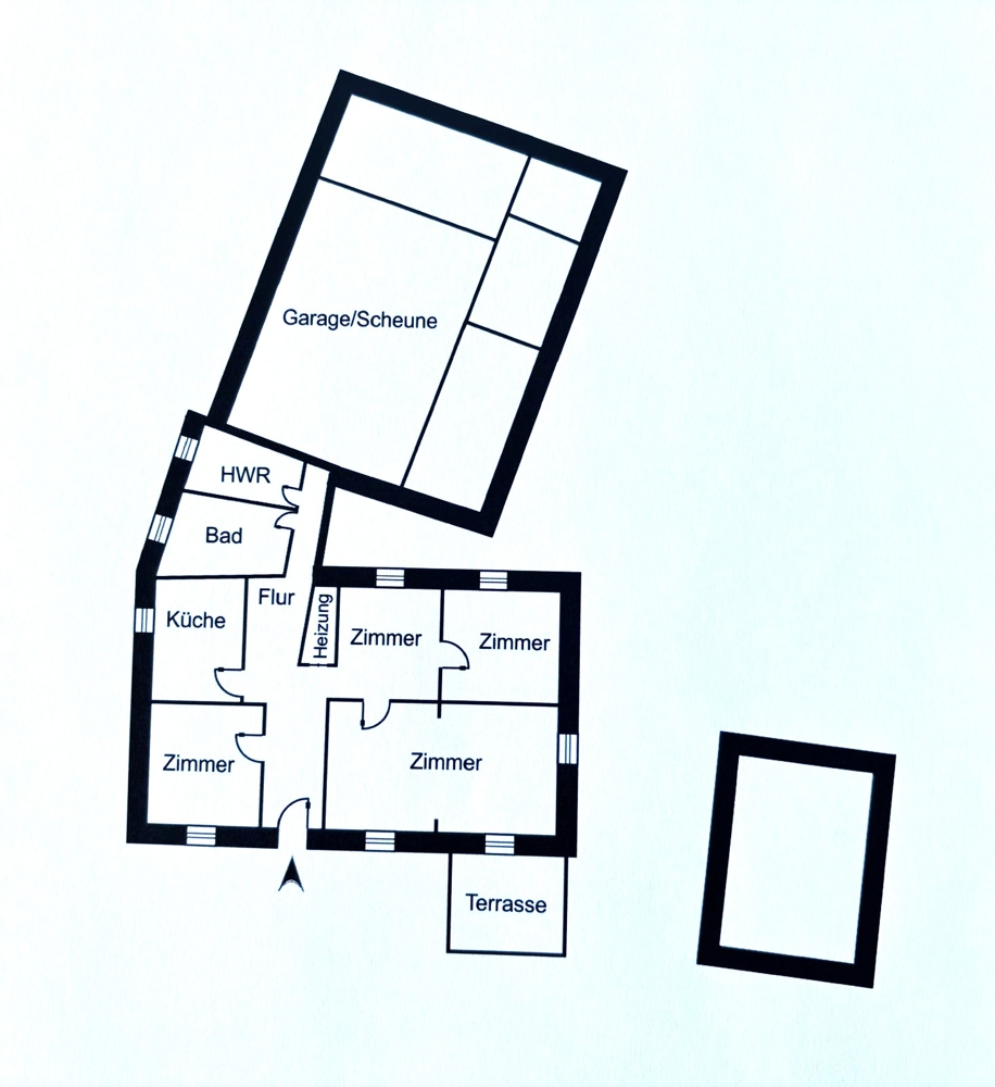 Grundriss Einfamilienhaus Borstel / Campen