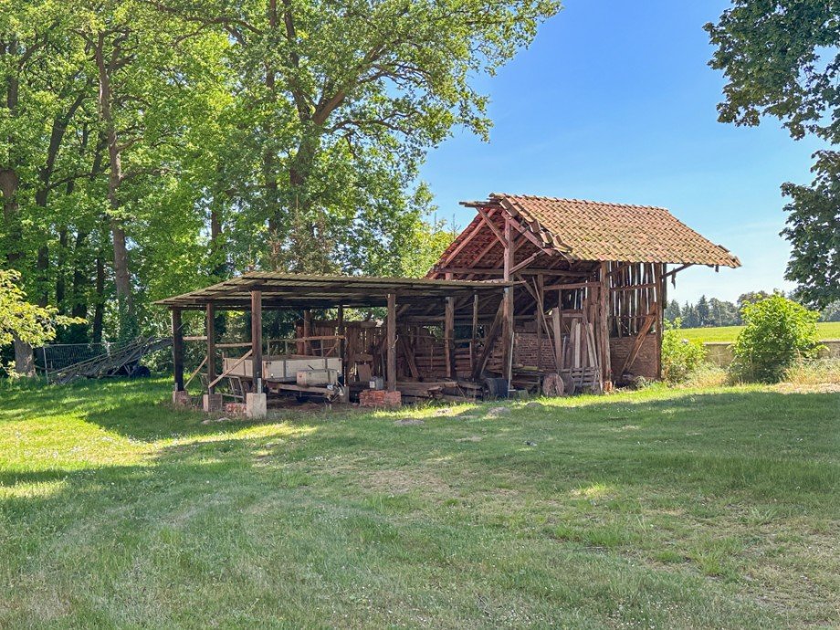 Unterstand Resthof Borstel / Schamwege