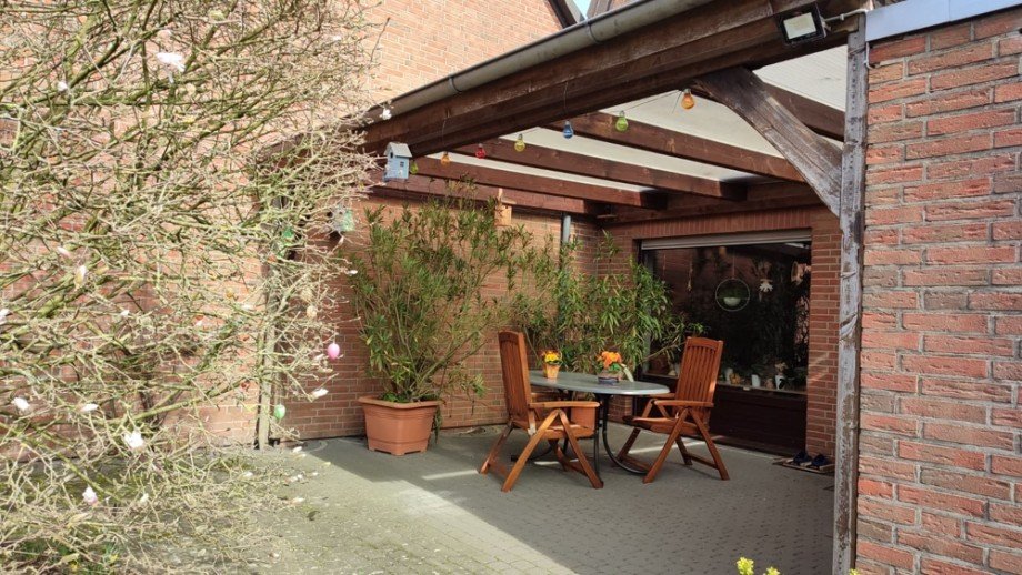 �berdachte Terrasse Einfamilienhaus Schwaf�rden