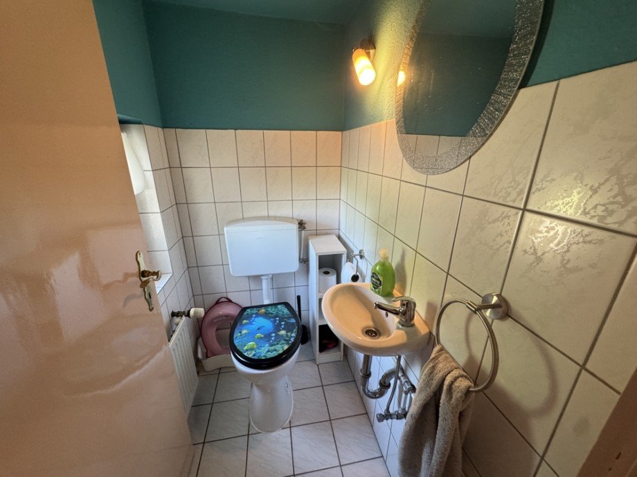 G�ste-WC EG Einfamilienhaus Scholen