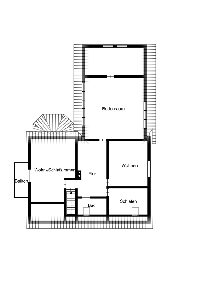 Grundriss OG Einfamilienhaus Sulingen