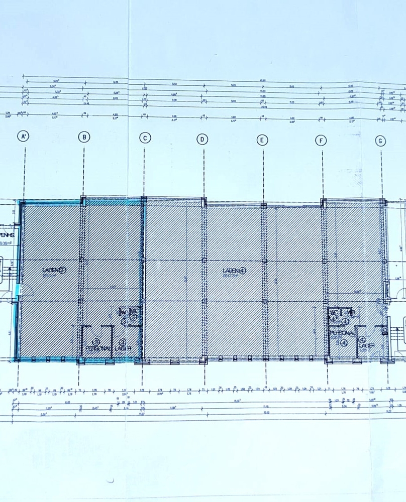 Grundriss Landenfl�che Einzelhandel Sulingen