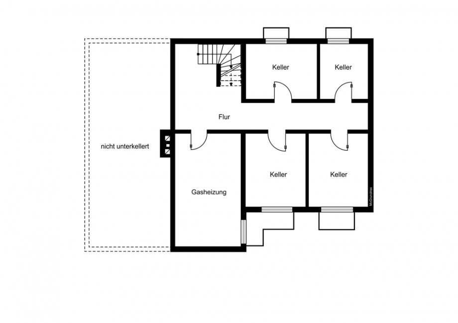 Grundriss Keller Zweifamilienhaus Sulingen