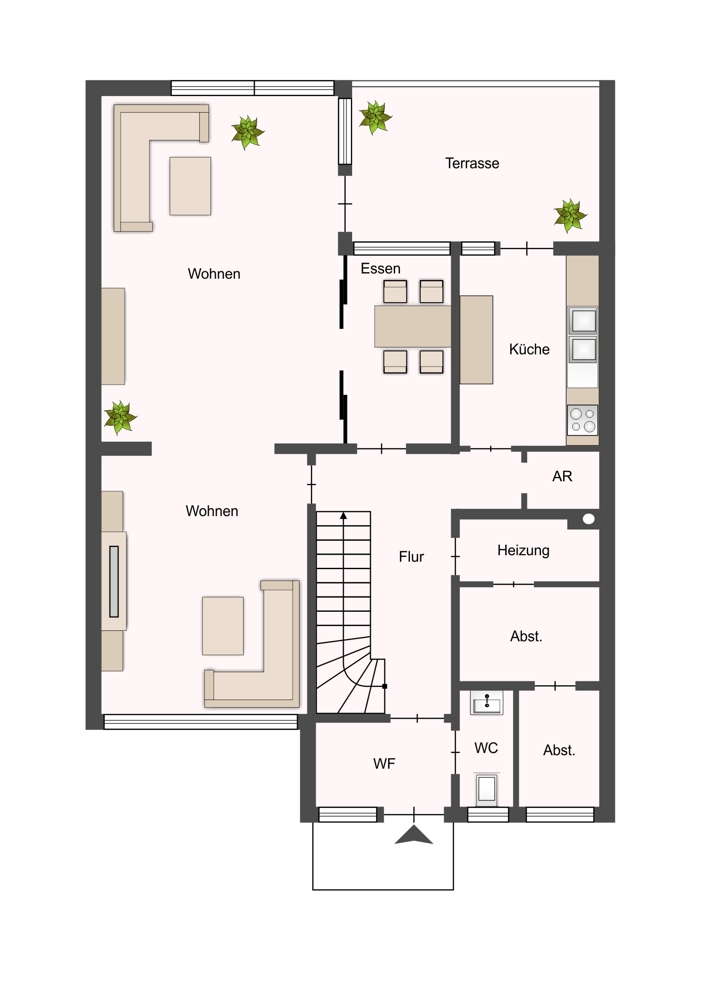 EG Reihenmittelhaus Sulingen