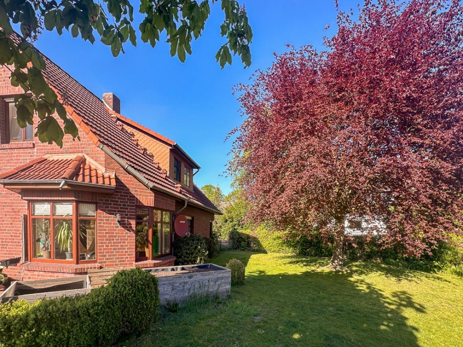 R�ckansicht Einfamilienhaus Sulingen