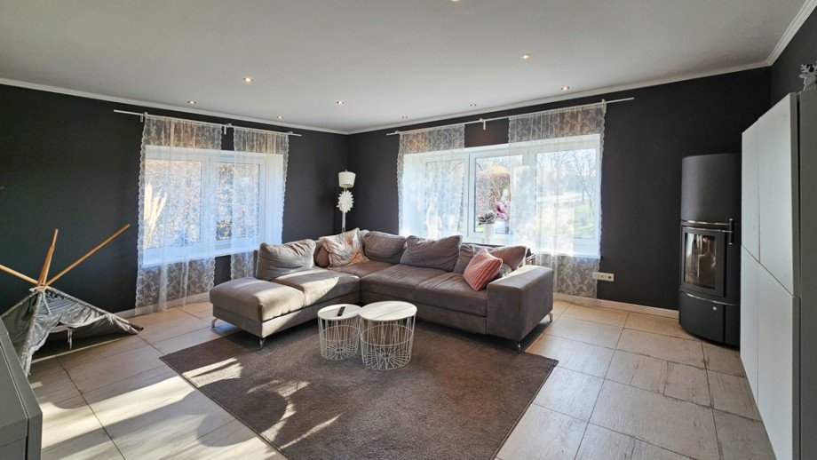 Wohnzimmer Einfamilienhaus Wagenfeld