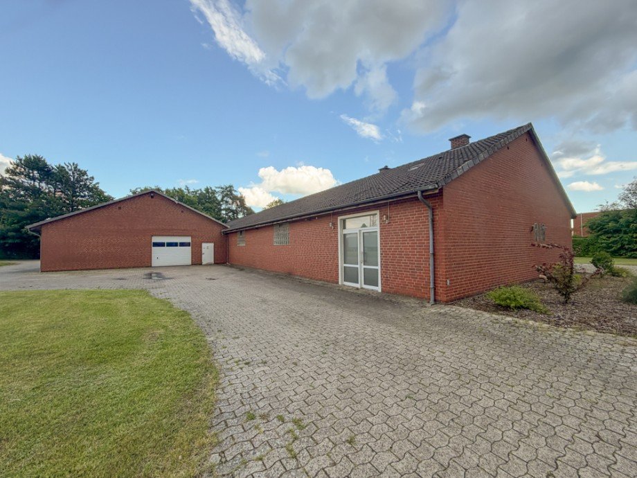 Aussenansicht hinten Lager Sulingen